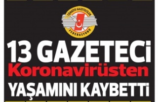 Türkiye’de koronavirüsten 13 gazeteci hayatını...